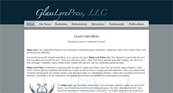 Desktop Screenshot of glasslyrepress.com